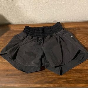 Black Lululemon shorts